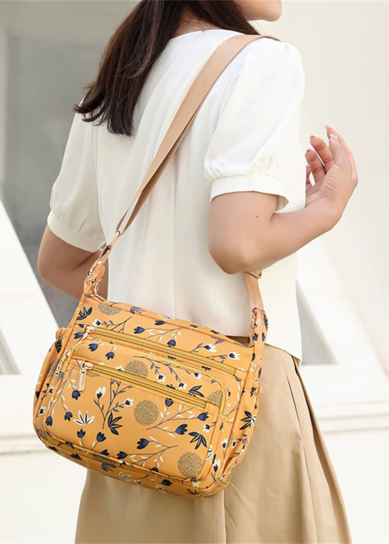 Crossbody Bag with Adjustable Straps