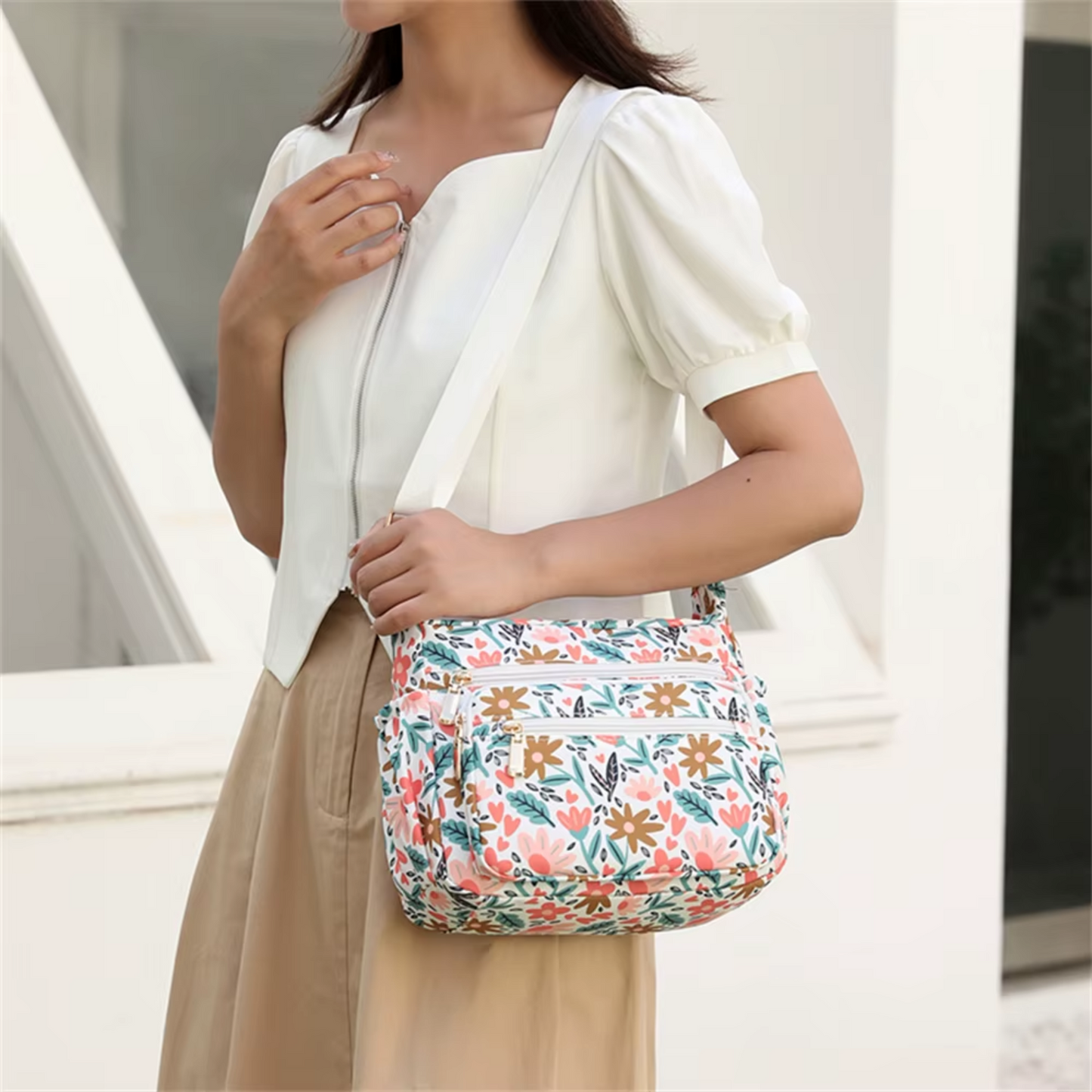 Crossbody Bag with Adjustable Straps