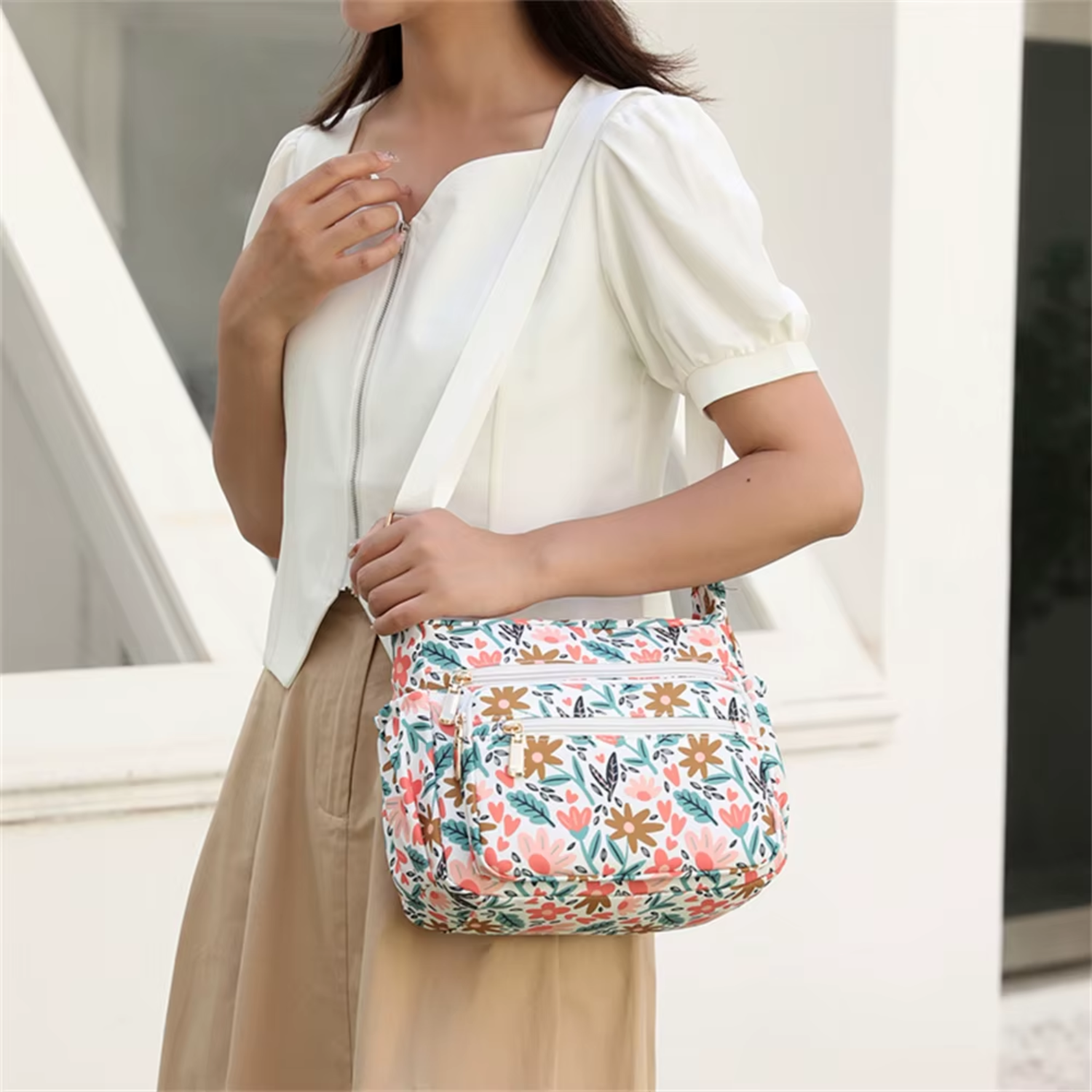 Crossbody Bag with Adjustable Straps