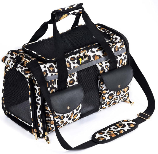 Airline Approved Portable Foldable Dog Cat Travel Carrier | Lily Bloom