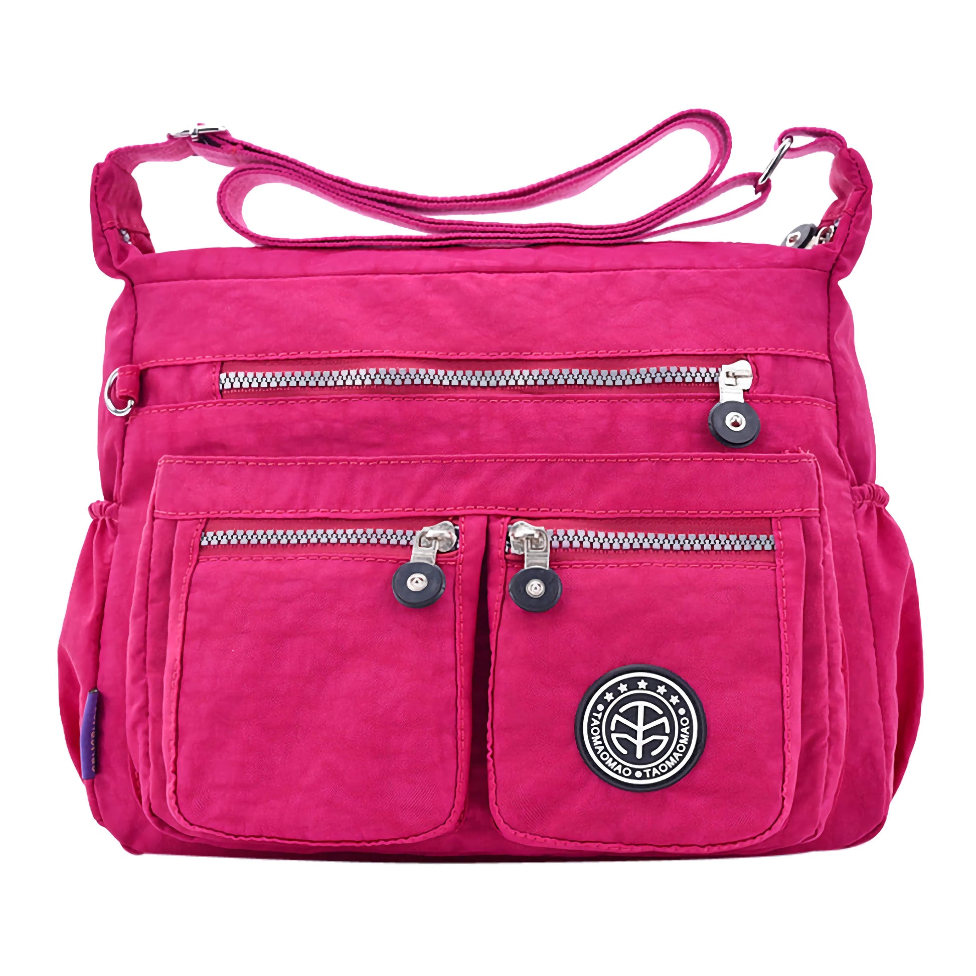 Fashionable Nylon Shoulder Bag with Multiple Pockets | Lily Bloom