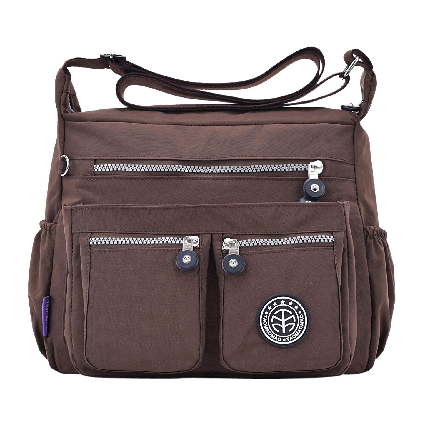 Fashionable Nylon Shoulder Bag with Multiple Pockets | Lily Bloom