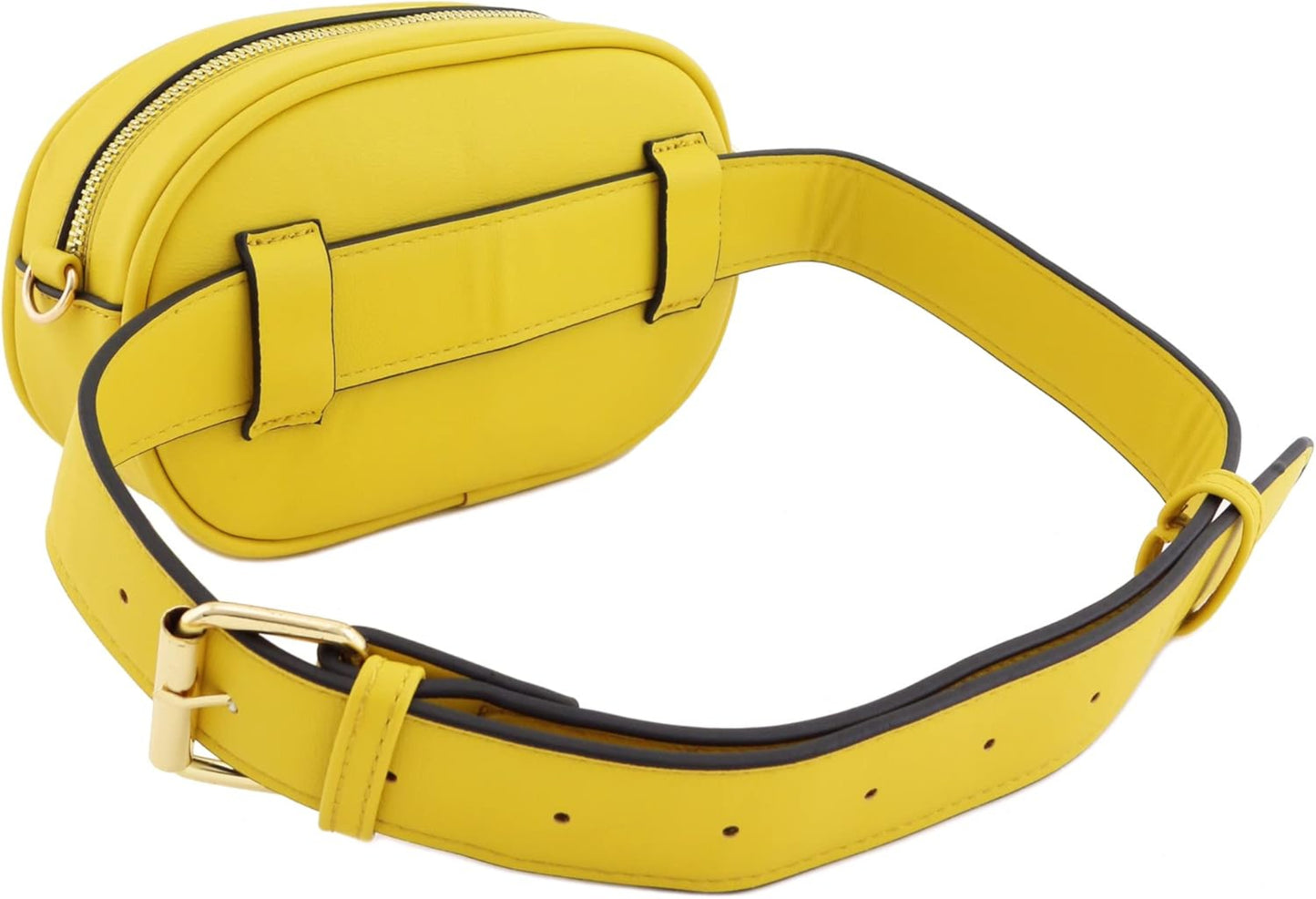 Fashionable Waist Bag Leather Belt Bag Crossbody Tassel Chain