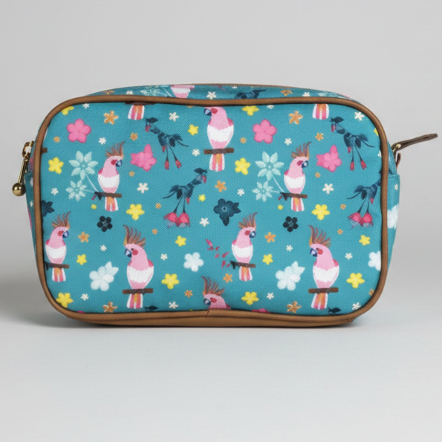 Floral Bird Crossbody Purse