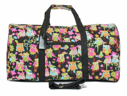 Floral Duffle Travel 22 inch Luggage Bag