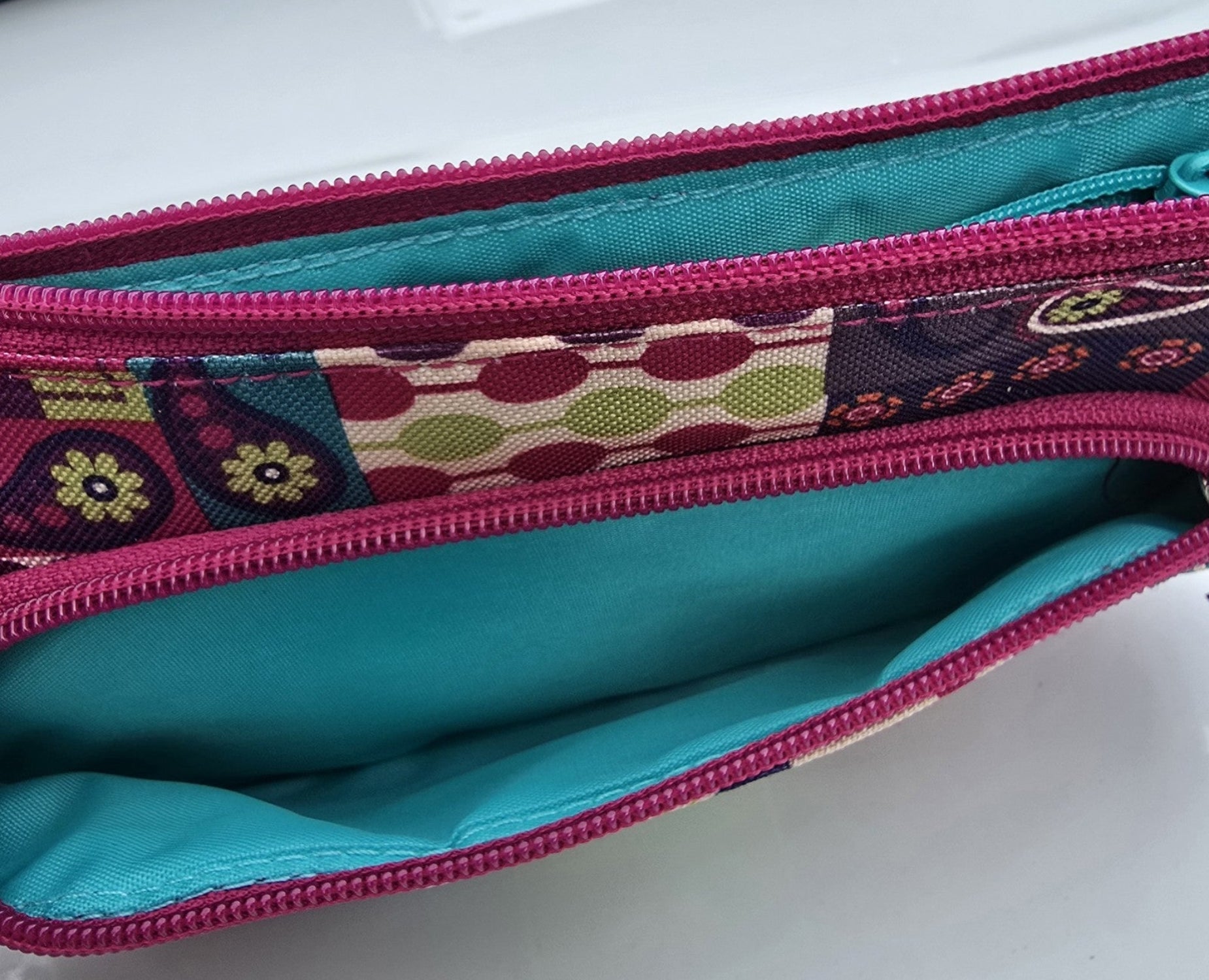 Floral Travel Wallet