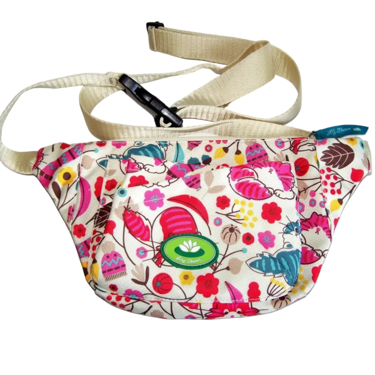 Flowers Fanny Pack Belt Bag