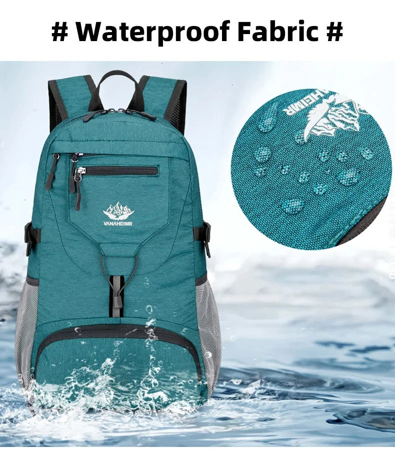 Foldable Portable Ultralight Camping Bag Hiking Outdoor Backpack