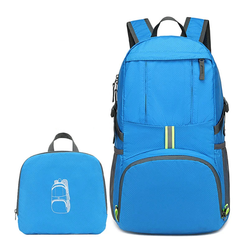 Foldable Waterproof Lightweight Outdoor Travel Backpack