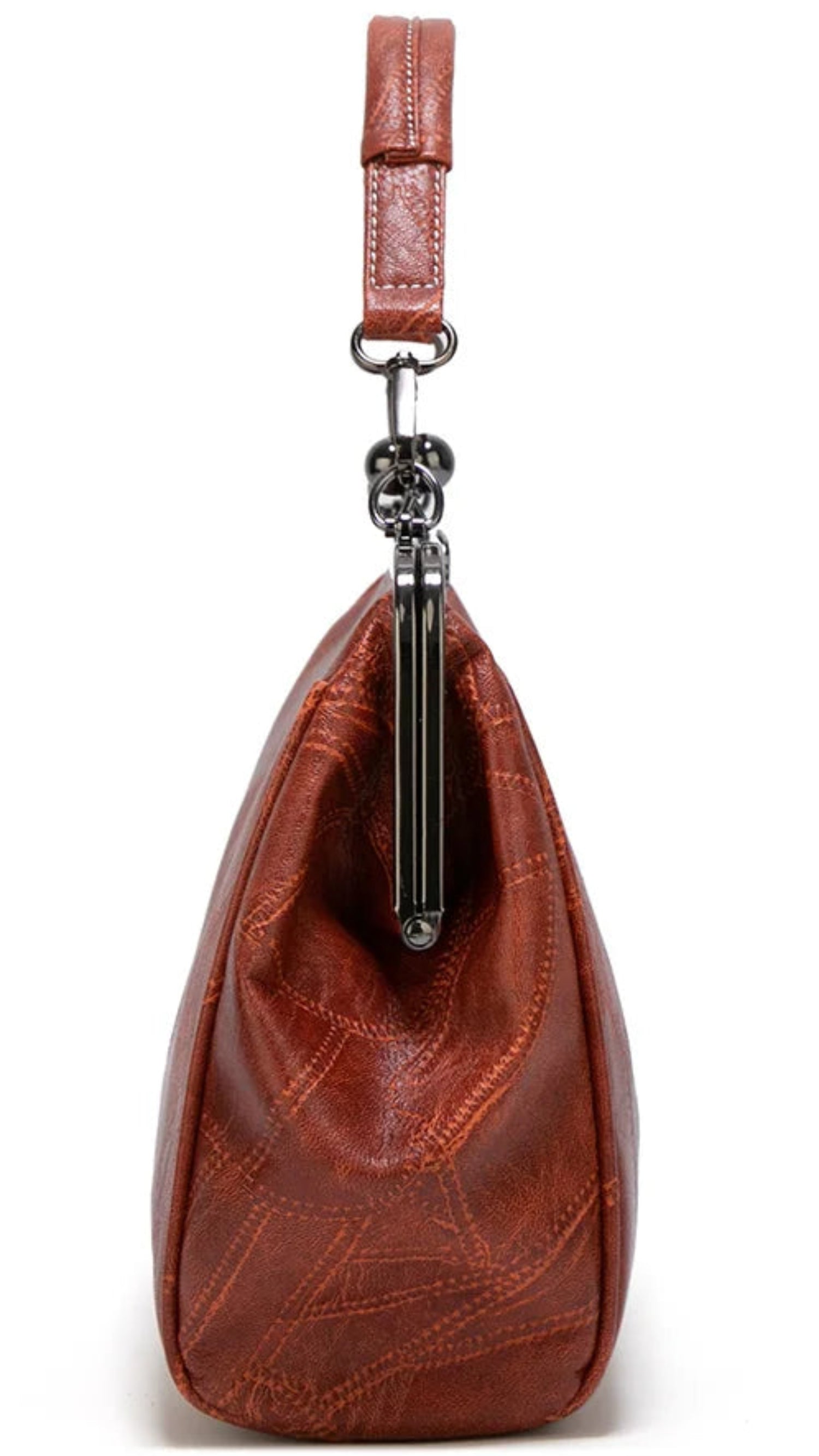Frame Purse Crossbody Clip Bag