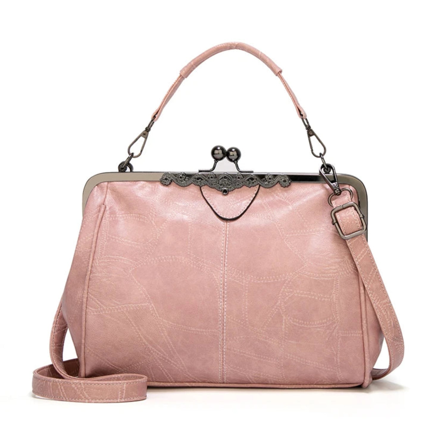Frame Purse Crossbody Clip Bag