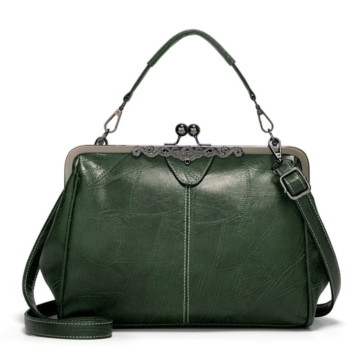 Frame Purse Crossbody Clip Bag