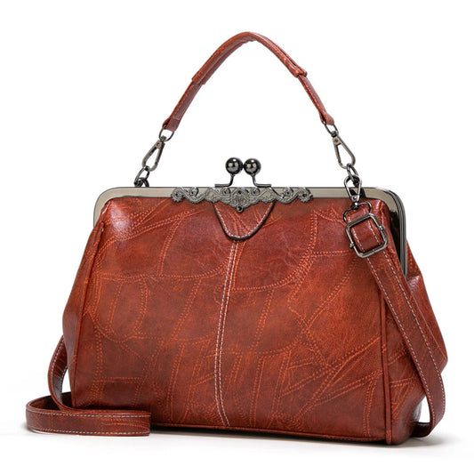 Frame Purse Crossbody Clip Bag