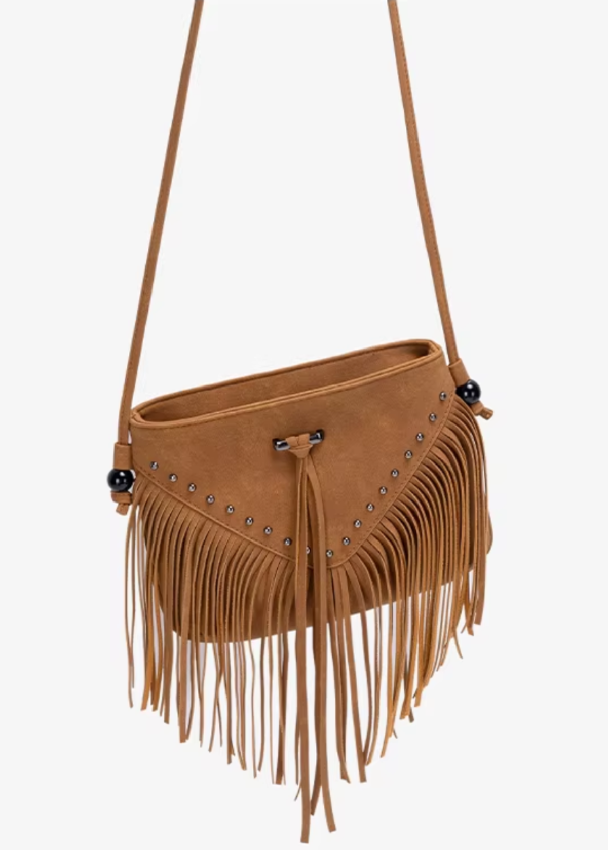Fringe Studded - Crossbody Bag