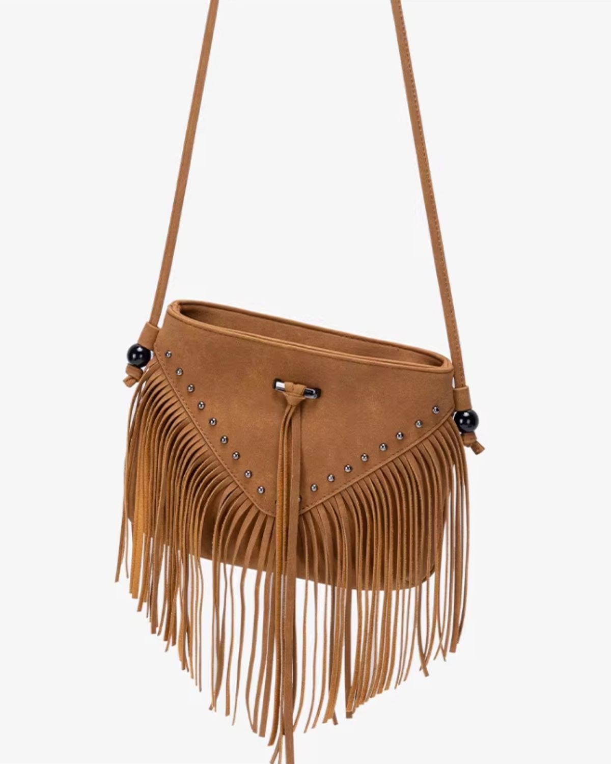 Fringe Studded - Crossbody Bag