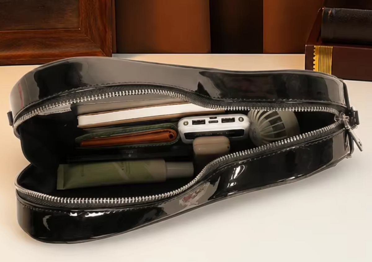 Guitar-Shape Crossbody Bag