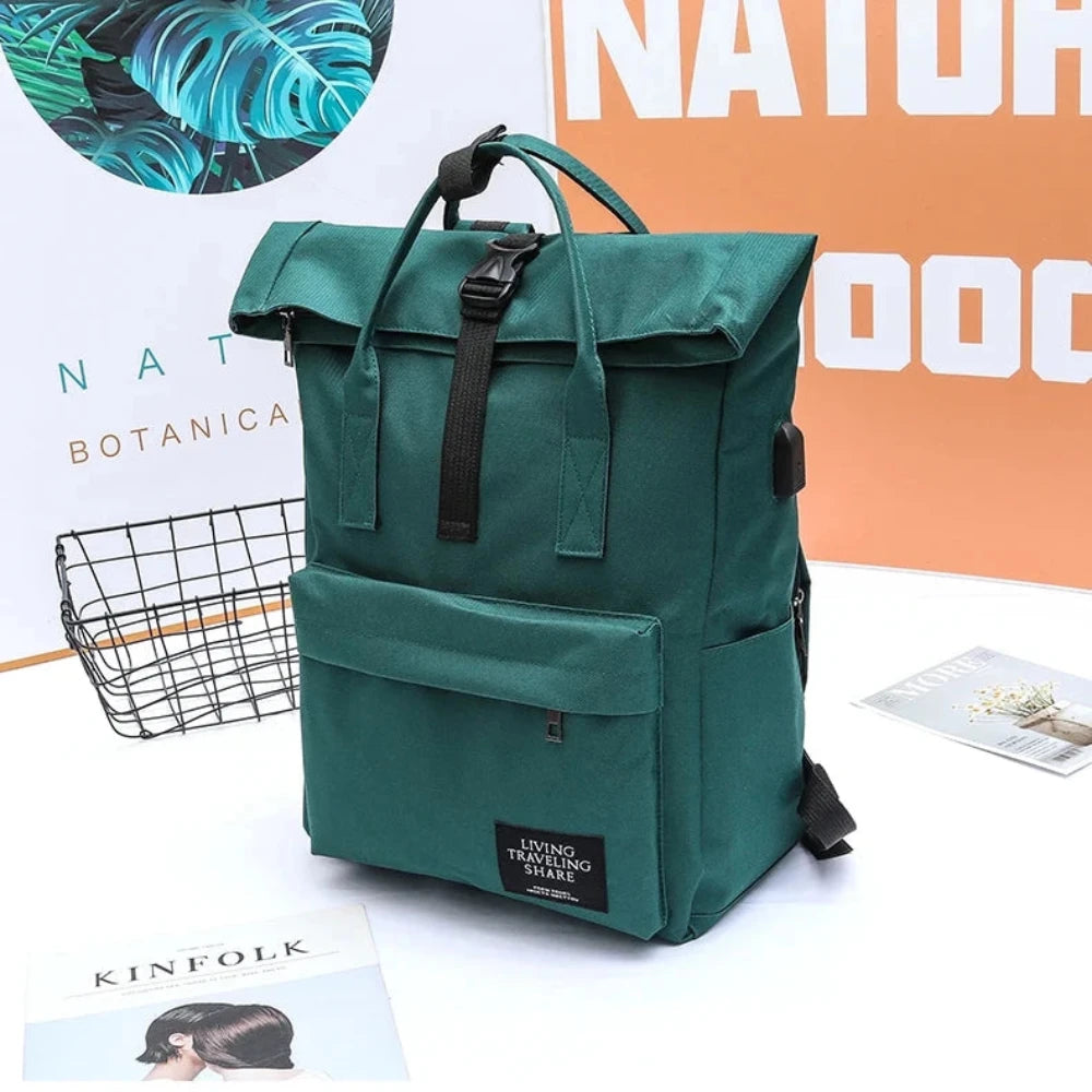 USB Laptop Travel Backpack - Lily Bloom Store