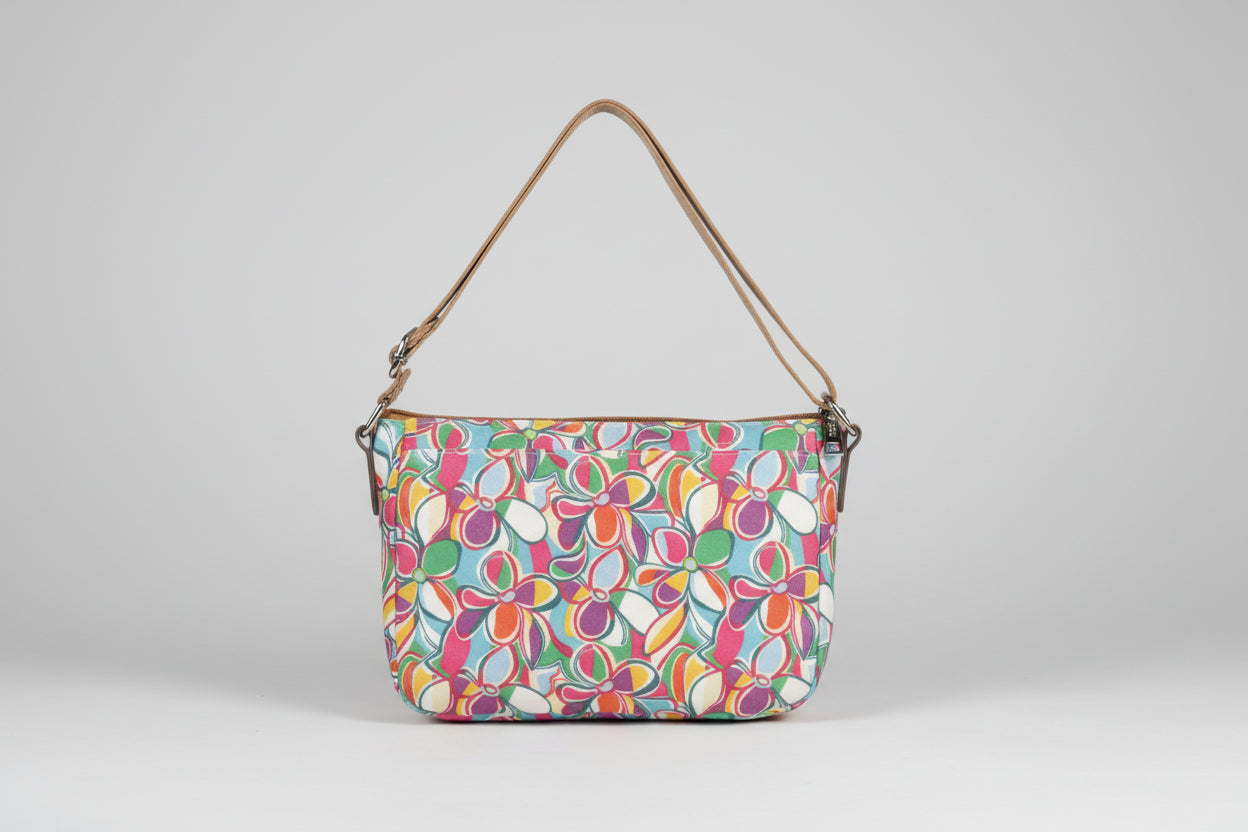 Kaleidoscope Flower Cristina Crossbody Bag