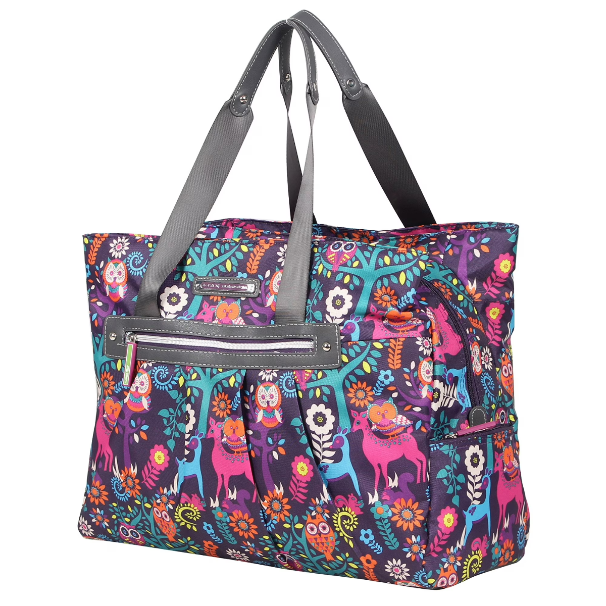 Large Capacity Tote Bag Satchel Shoulder Bag - Lily Bloom