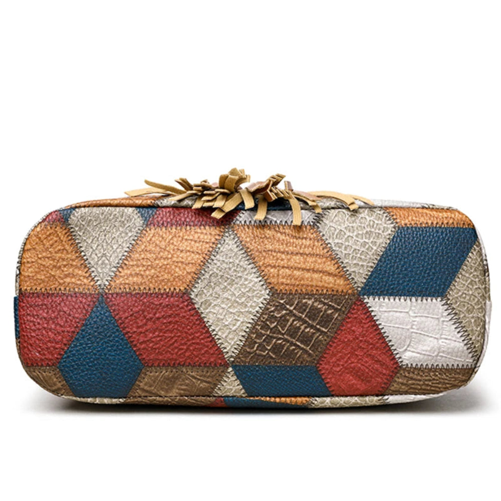 Lightweight and Simple Checkered Crossbody Bag | Lily Bloom