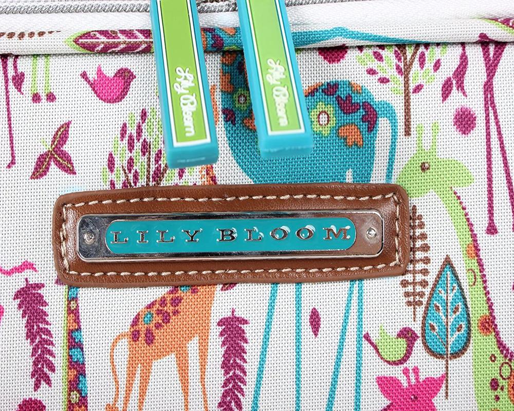 Lily Bloom 28 in Luggage Large Expandable Design Pattern Suitcase - Lily Bloom Store