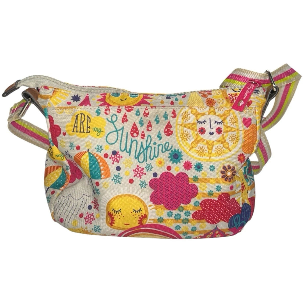 Lily Bloom Hello Sunshine Floral Crossbody Bag