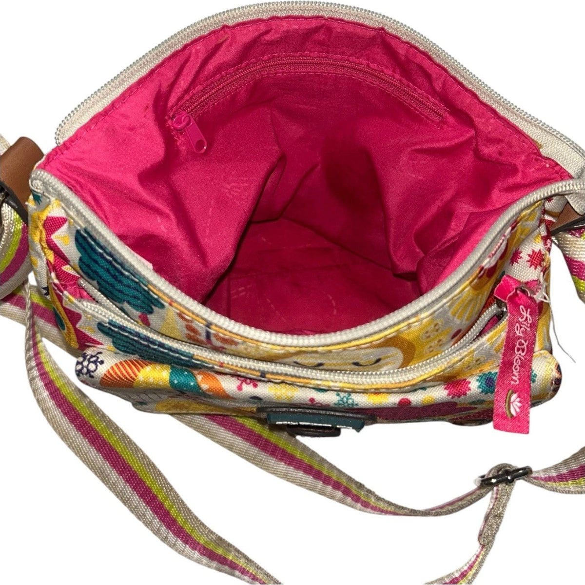 Lily Bloom Hello Sunshine Floral Crossbody Bag