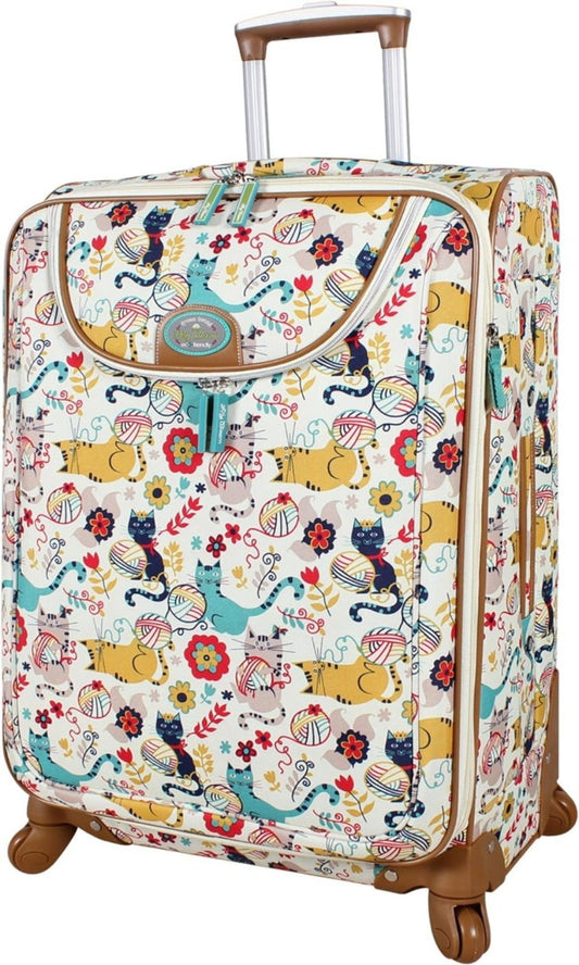 28 in Luggage Large Expandable Design Pattern Suitcase - Lily Bloom Store