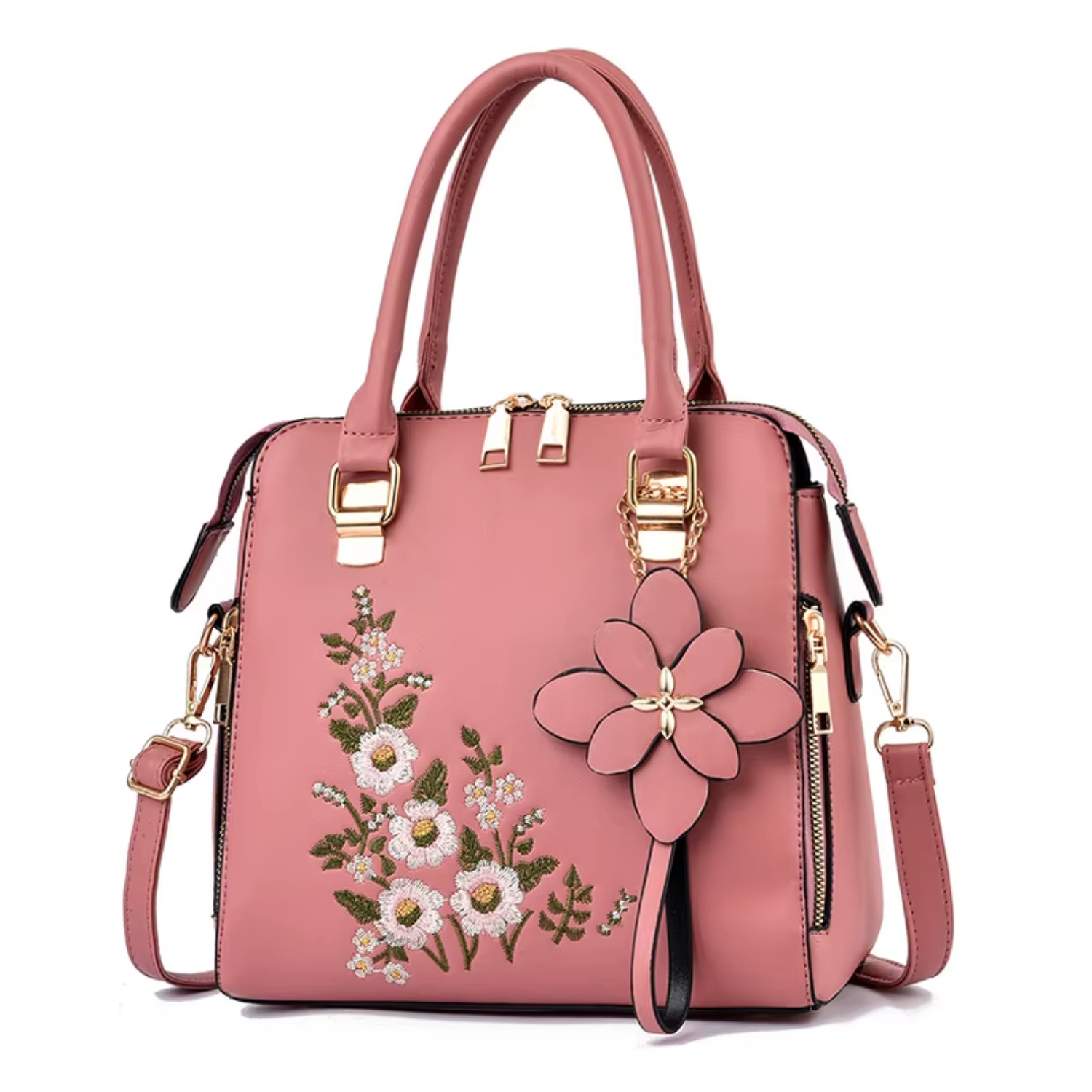 Luxury Embroidery Handbag