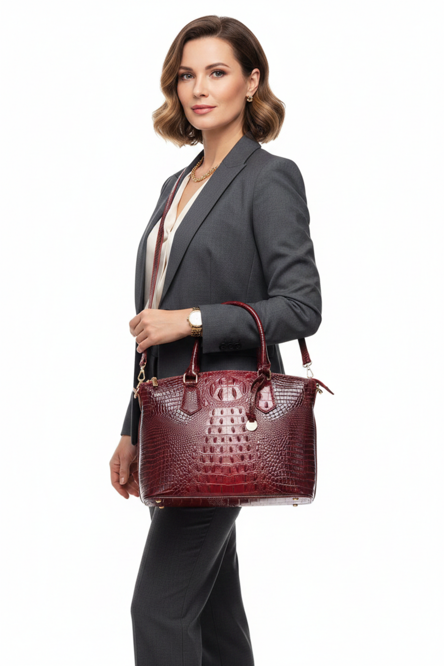 Luxury Vegan Leather Crossbody Bag