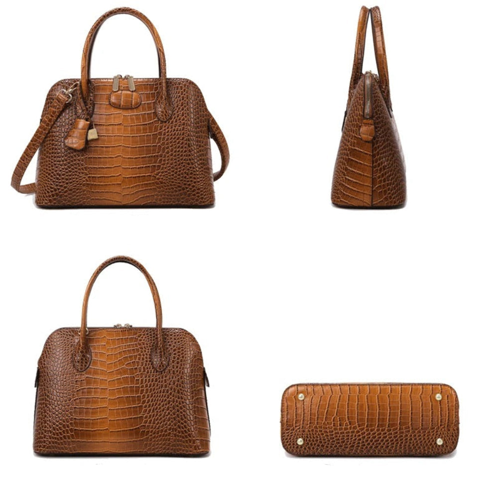 Luxury Vegan Leather Crossbody Bag | Lily Bloom