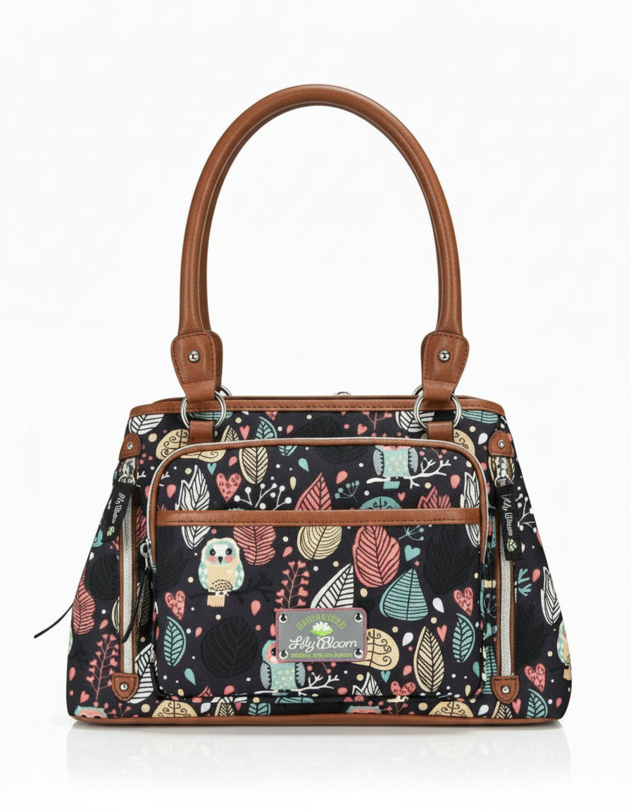 Maggie Satchel Handbag - Lily Bloom