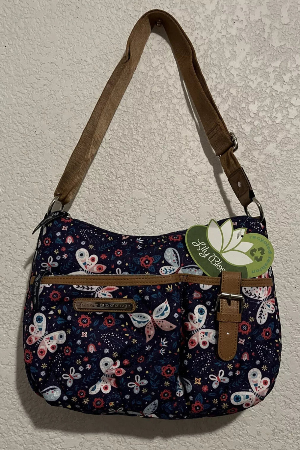 Meow We Roll Lily Bloom Hobo Bag - Lily Bloom Store