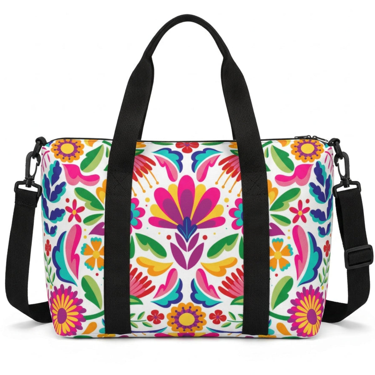 Mexican-Inspired Print Travel Duffle & Weekender Bag