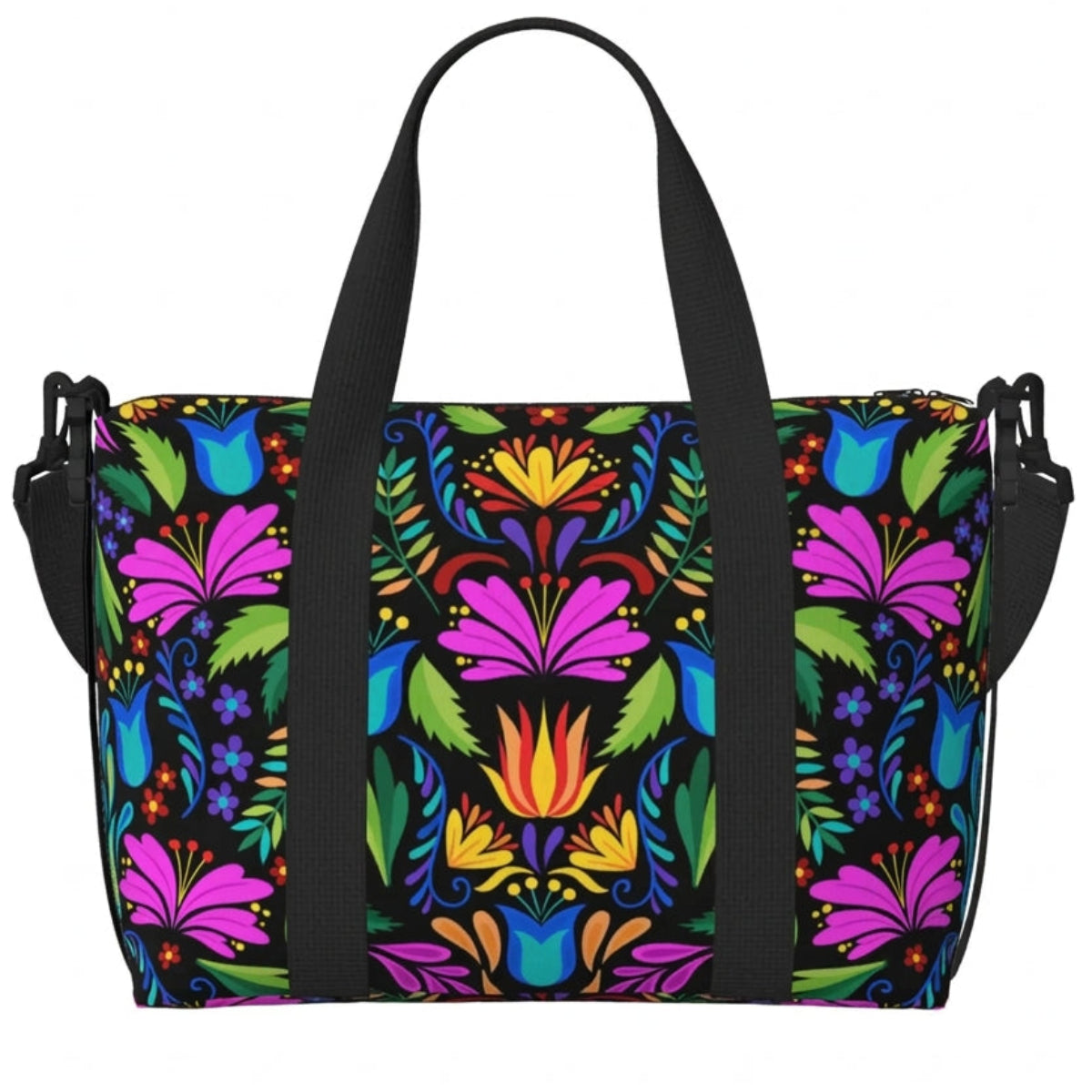 Mexican-Inspired Print Travel Duffle & Weekender Bag