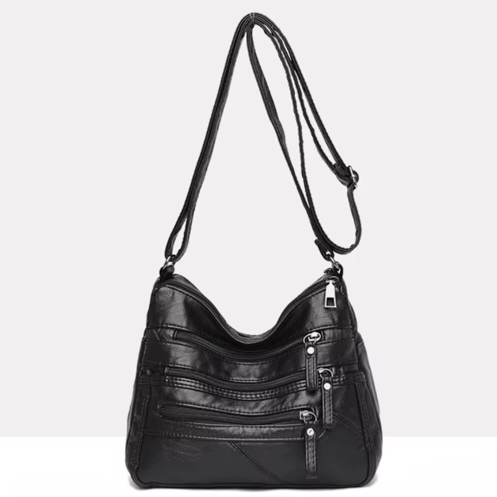 Multi -Compartment Crossbody Bag - Lily Bloom