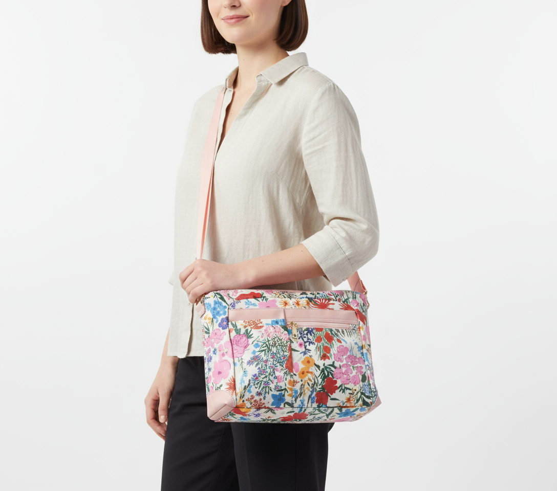 Crossbody Waterproof Lightweight Multi Pockets Shoulder Bag