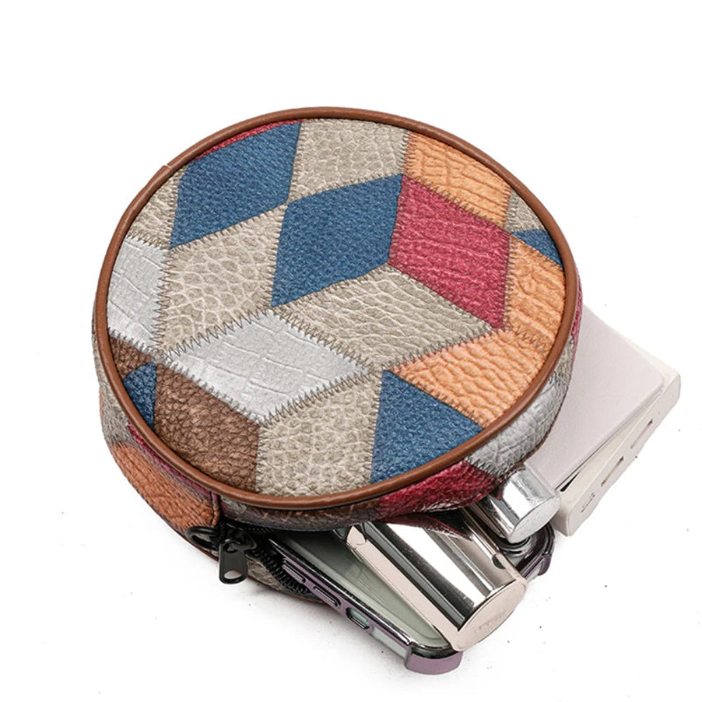 Multipurpose Circular Crossbody Shoulder Bag | Lily Bloom