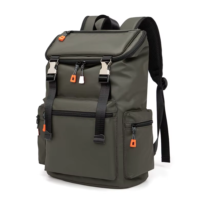 Oxford Cloth Multi - Pockets Backpack Bag - Lily Bloom