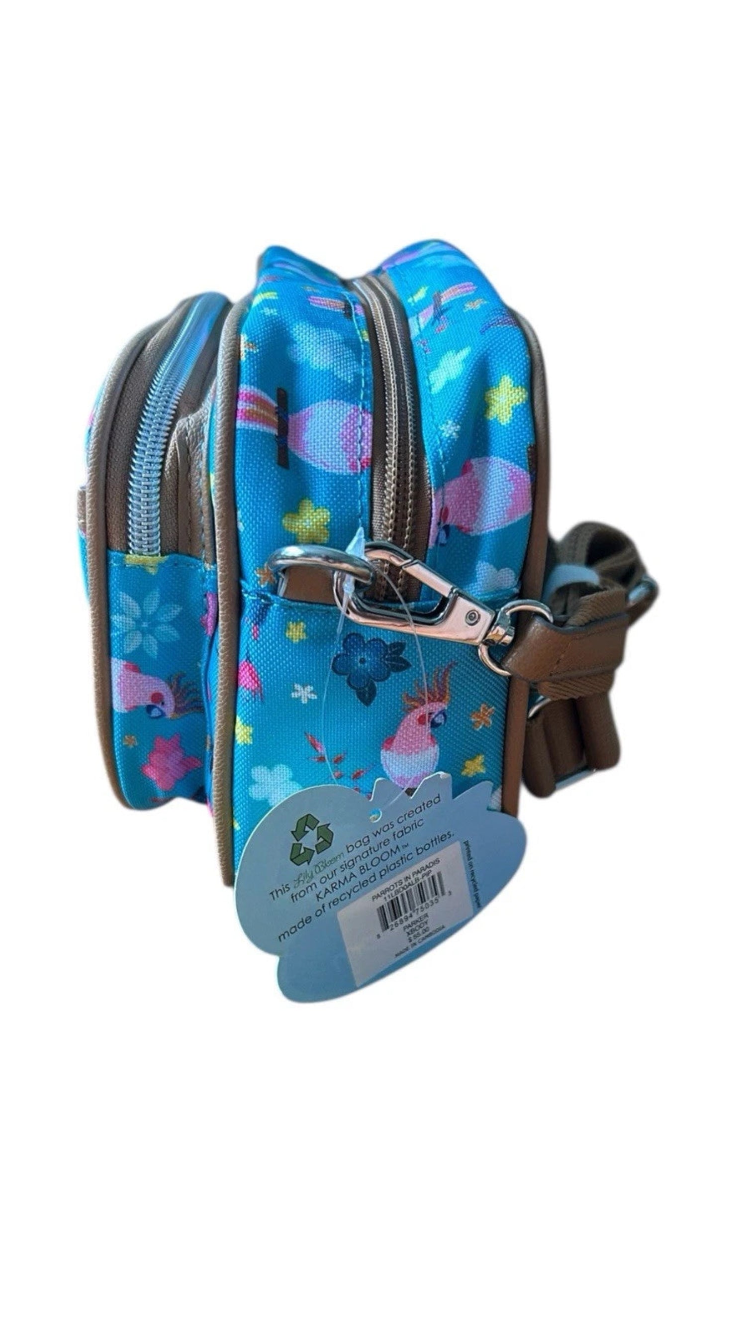 Parrots in Paradise Crossbody Bag