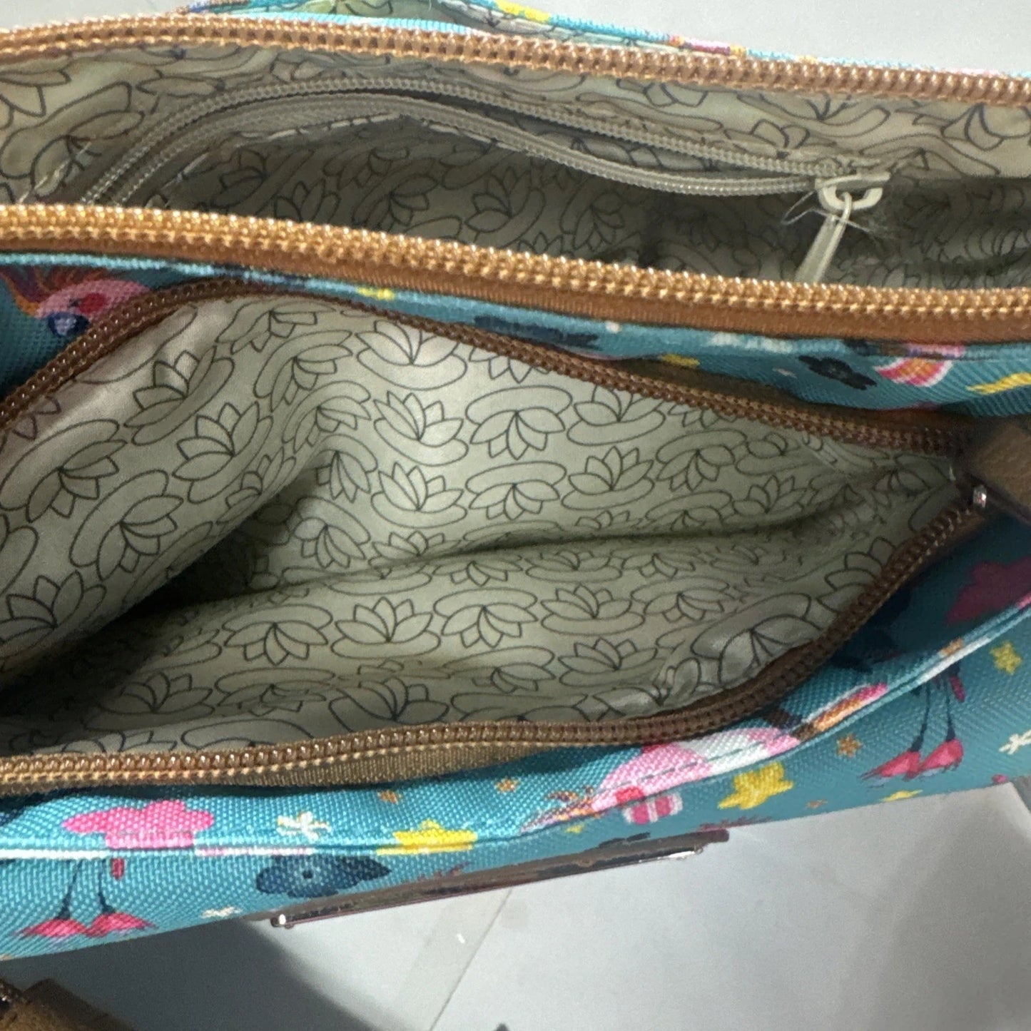 Parrots in Paradise Crossbody Bag with Wallet