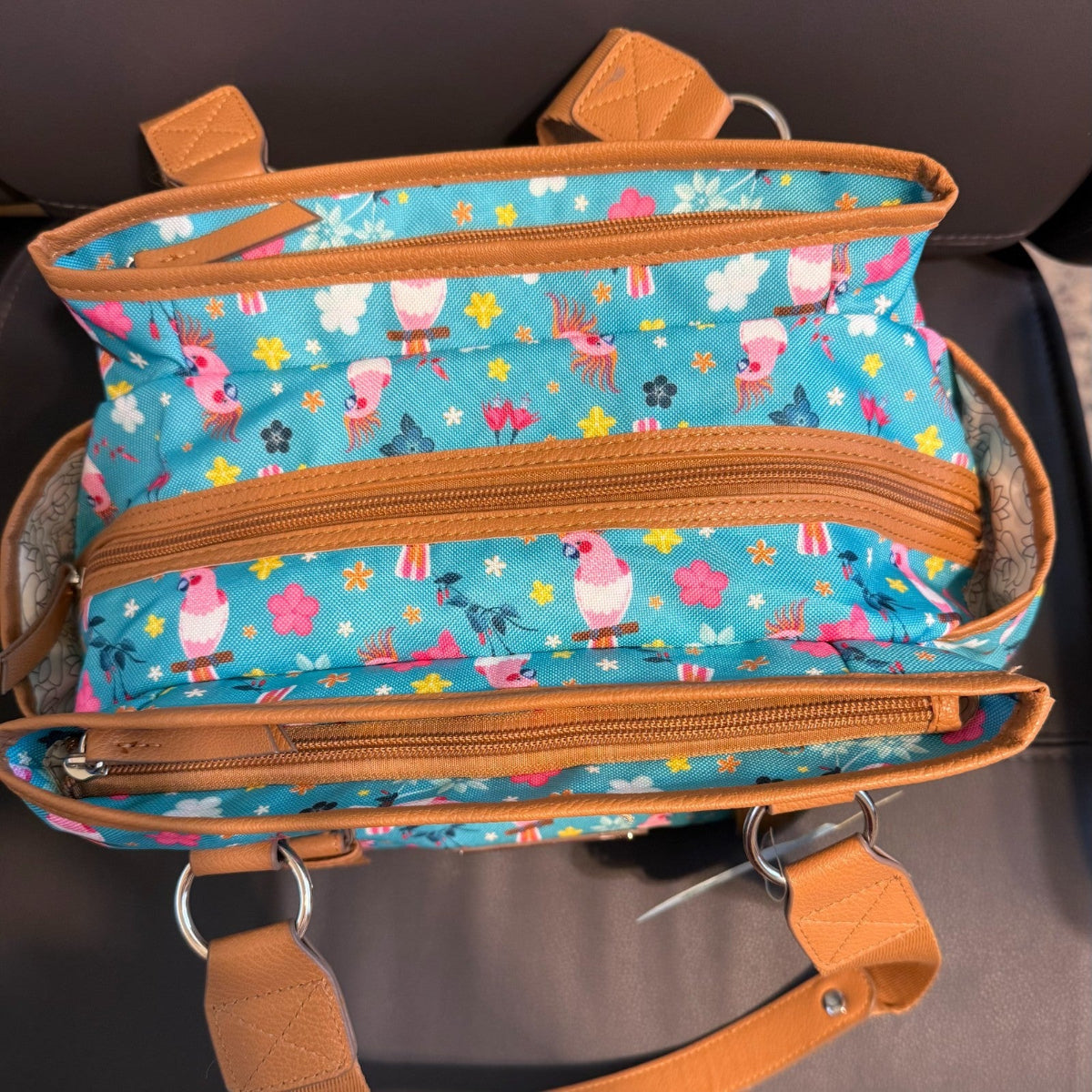 Parrots in Paradise Landon Satchel