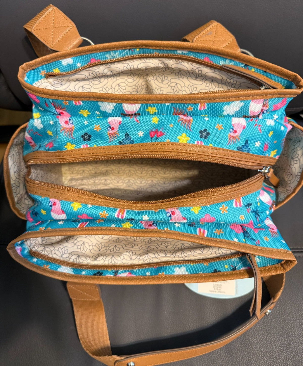 Parrots in Paradise Landon Satchel