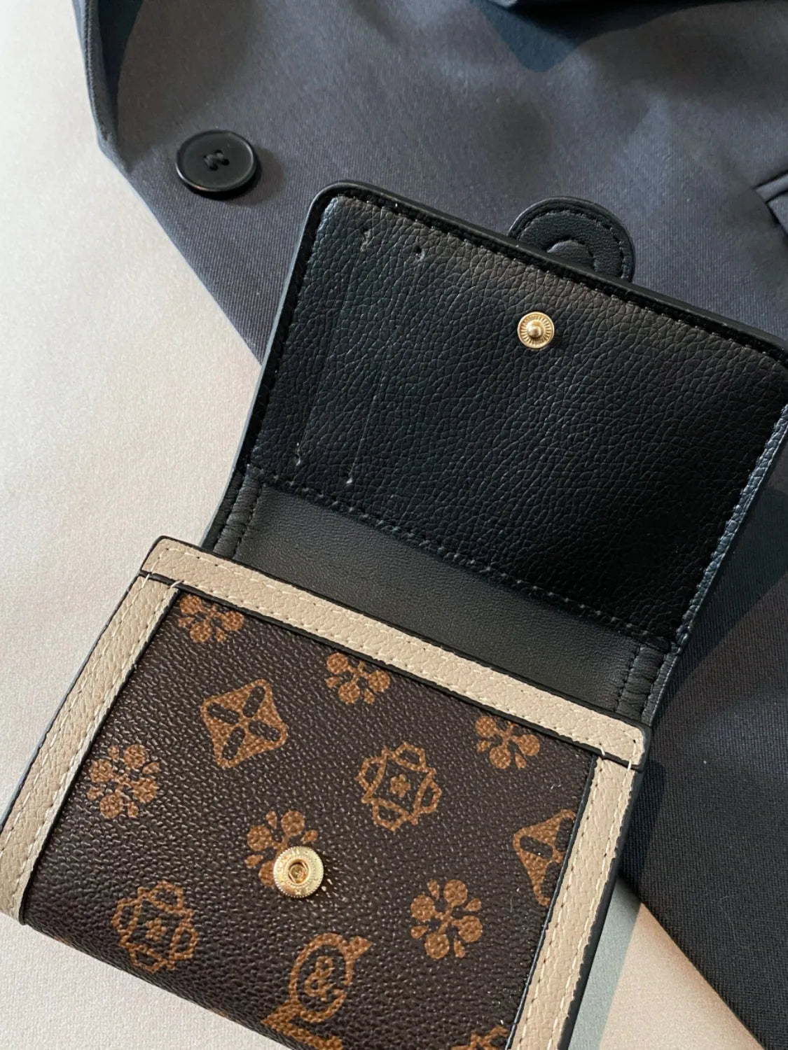 Printed Vegan Leather Wallet | Lily Bloom