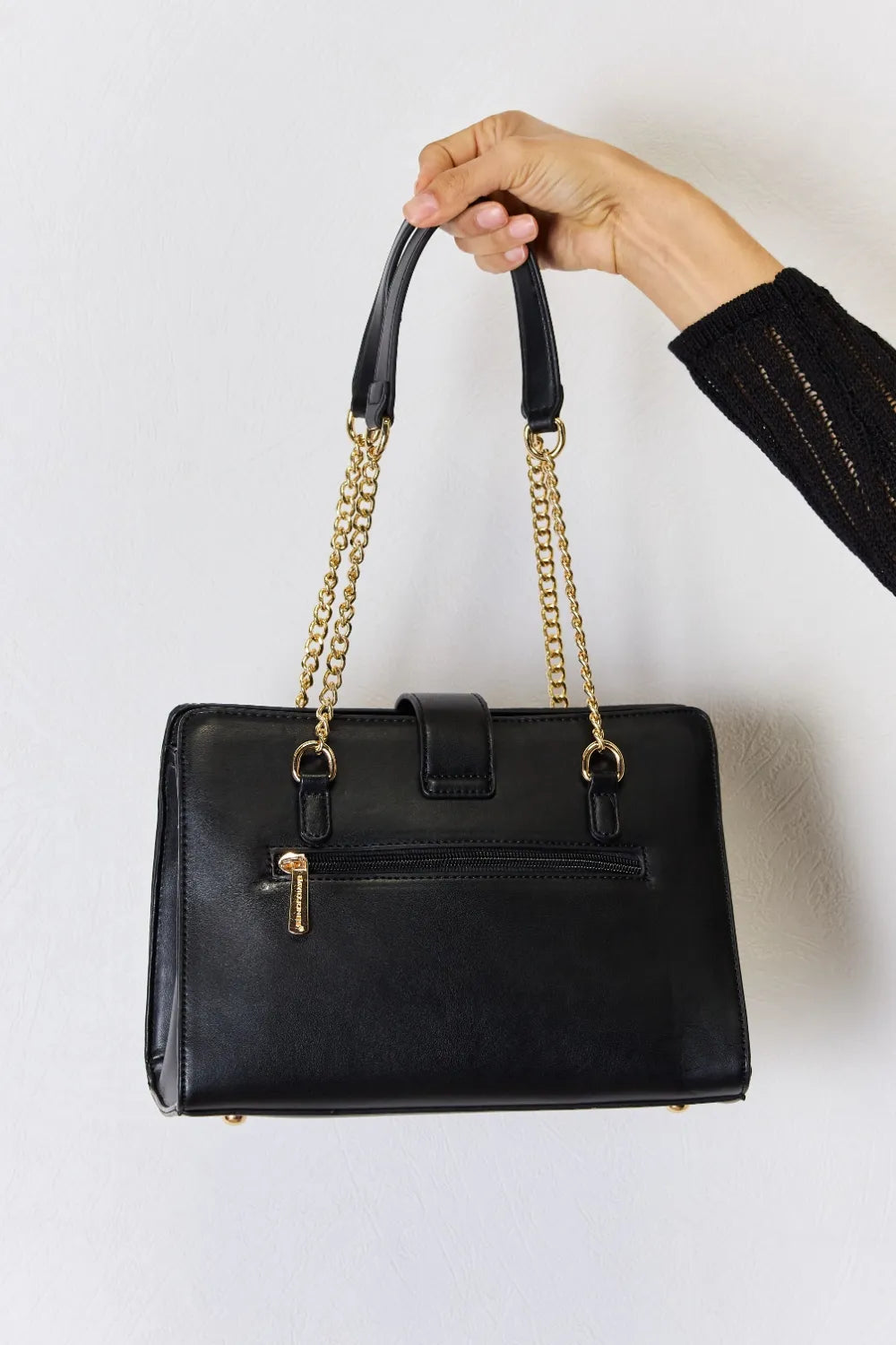 Quilted Vegan Leather Handbag | Lily Bloom