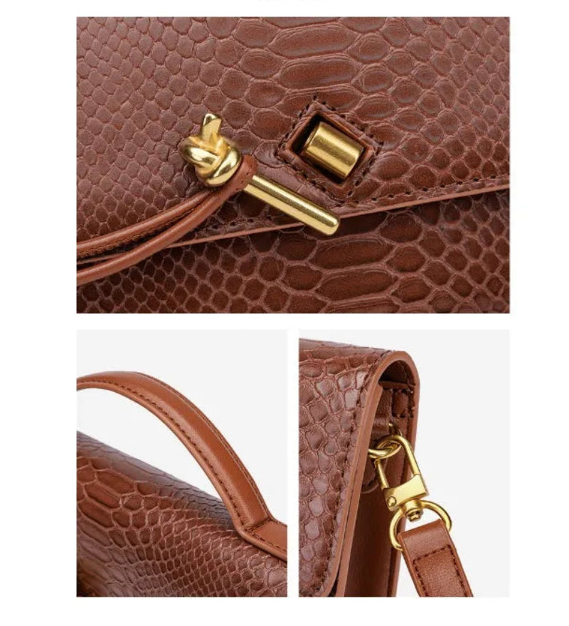 Retro Classic Clutch Shoulder Tote Hand-Bag