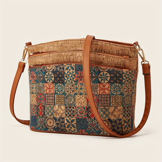 Retro Floral Crossbody Bag | Lily Bloom