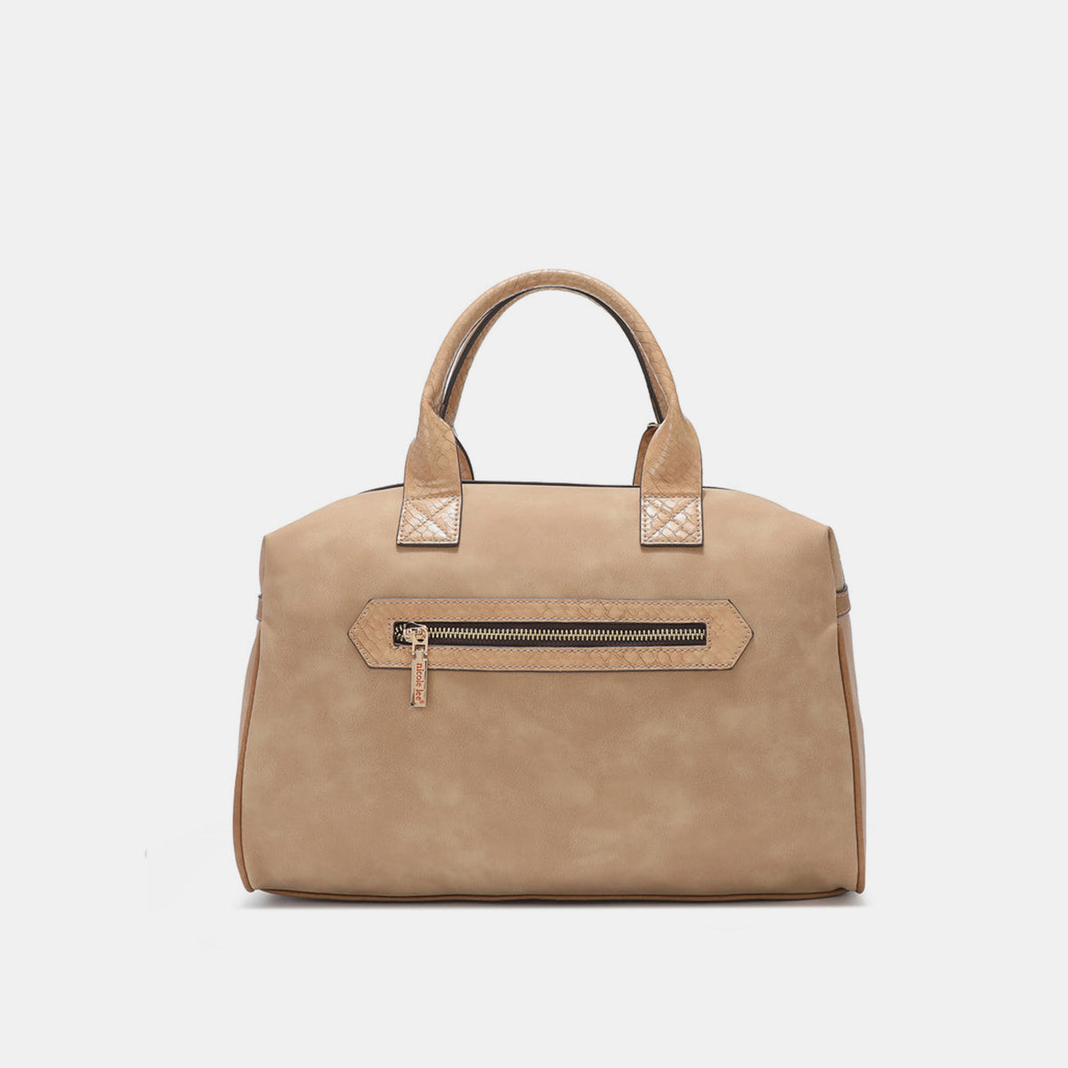 Rhinestone Decor Boston Bag - Lily Bloom Store