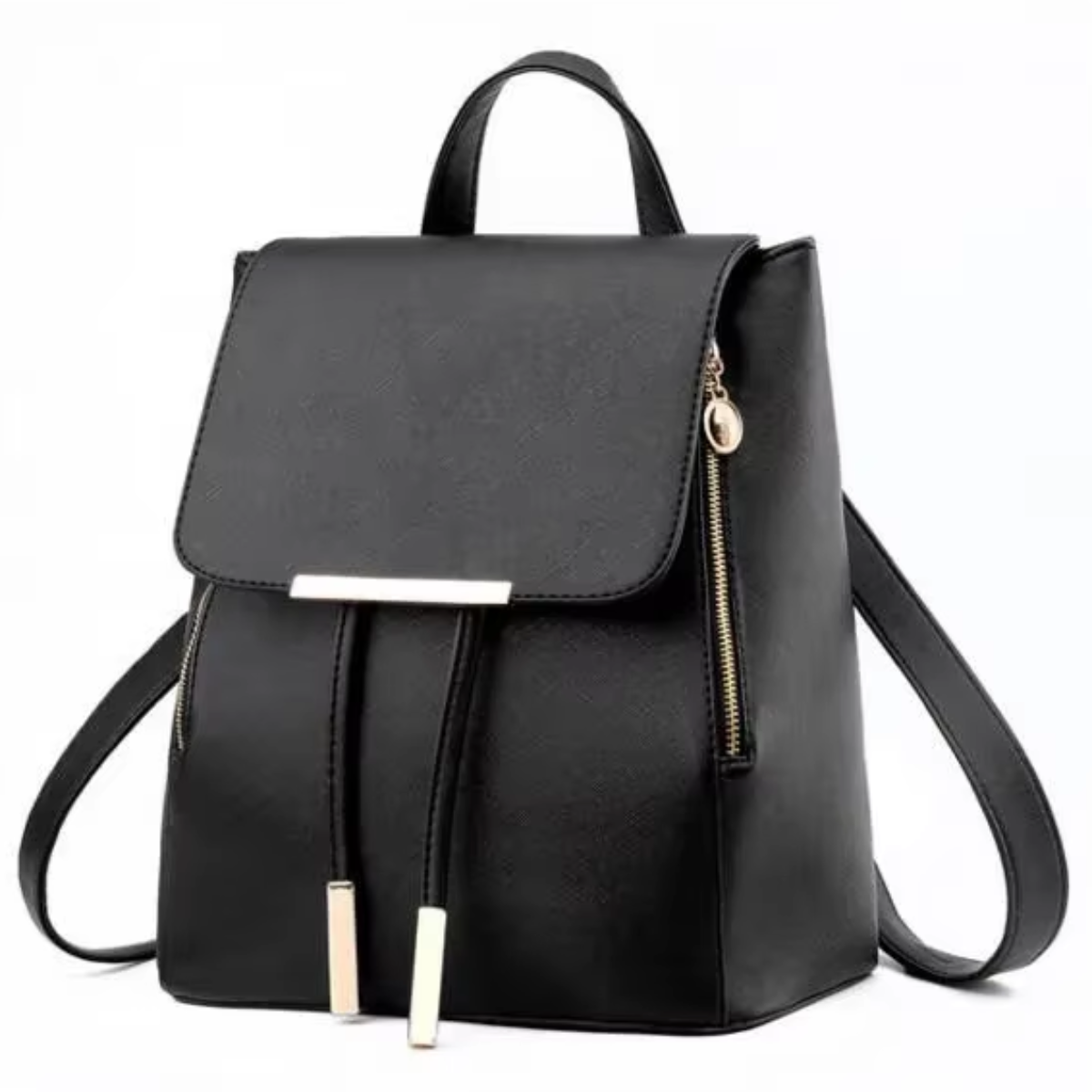 Small Backpack Purse Leather Shoulder Bag 