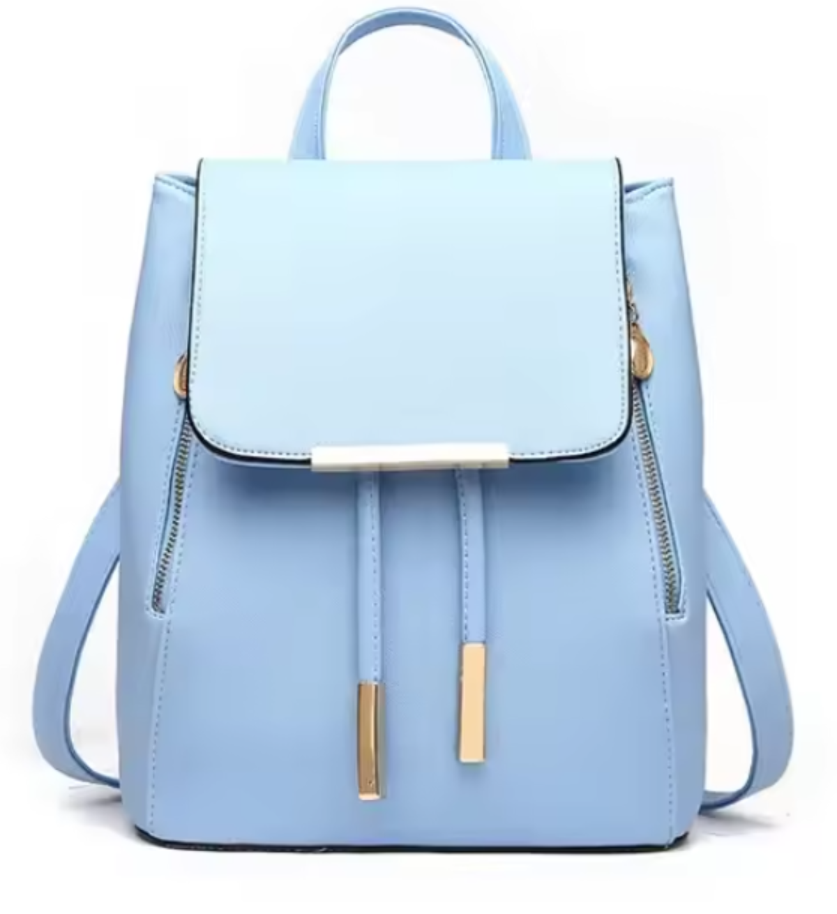 Small Backpack Purse Leather Shoulder Bag 